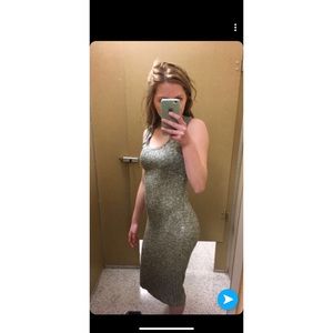 Sexy Knit Maxi Dress